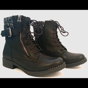 Steve Madden Womens Regan Booties Faux Leather